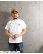 画像をギャラリービューアに読み込む, Eight-G Lot,8ST-TS45 PRINT S/S T-SHIRT "GENUINE JEANS"
