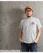 画像をギャラリービューアに読み込む, Eight-G Lot,8ST-TS45 PRINT S/S T-SHIRT "GENUINE JEANS"
