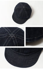 画像をギャラリービューアに読み込む, BUZZ RICKSON'S BR02308 Hat, Working, Denim (Mod.) Working Denim Cap

