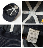 画像をギャラリービューアに読み込む, BUZZ RICKSON'S BR02308 Hat, Working, Denim (Mod.) Working Denim Cap
