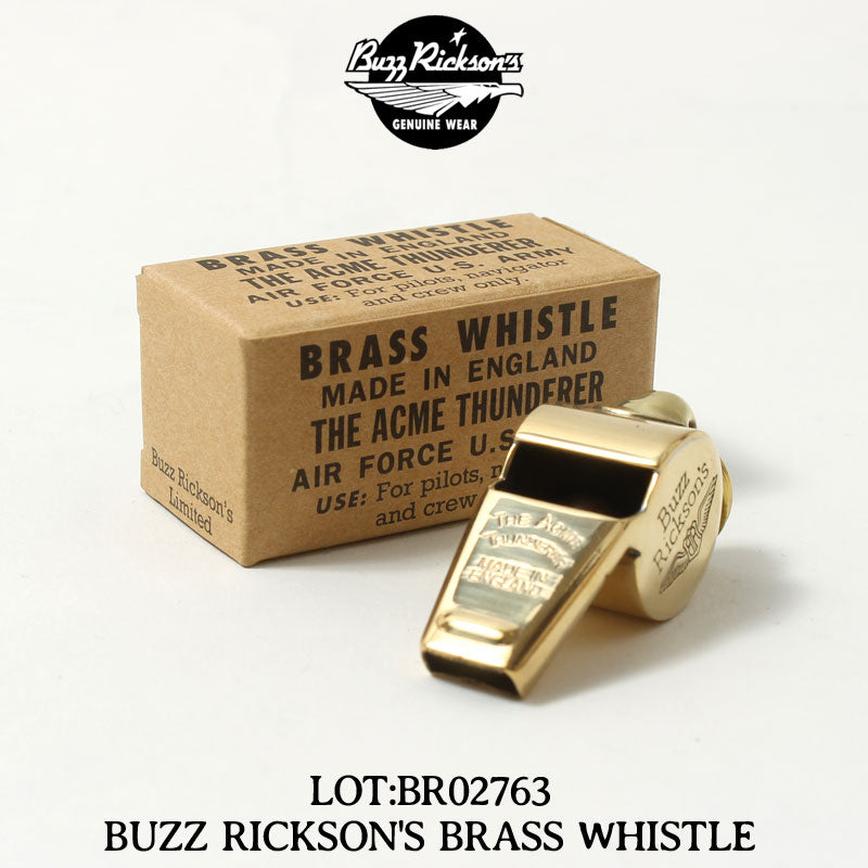 Buzz Rickson's Lot,BR02763 BRASS WHISTLE