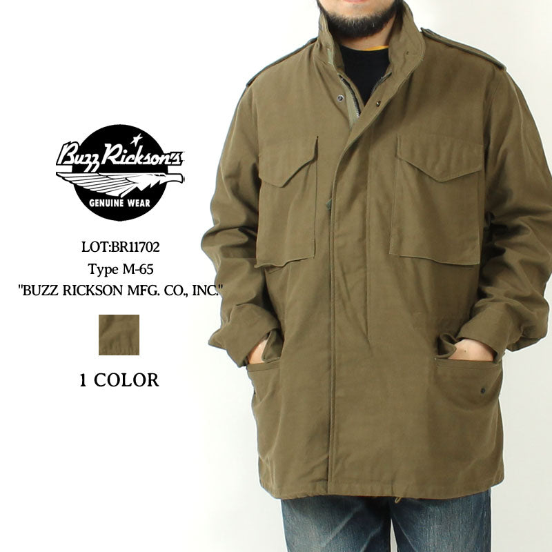 Buzz Rickson's Lot,BR11702 Type M-65 COAT MAN'S FIELD