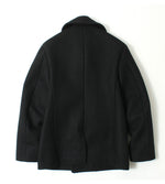 画像をギャラリービューアに読み込む, Buzz Rickson&#39;s Lot,BR12394 Type BLACK PEA COAT WILLIAM GIBSON
