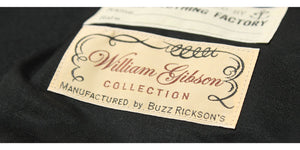 Buzz Rickson's Lot,BR12394 Type BLACK PEA COAT WILLIAM GIBSON