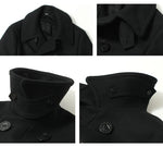 Load image into Gallery viewer, Buzz Rickson&#39;s Lot,BR12394 Type BLACK PEA COAT WILLIAM GIBSON
