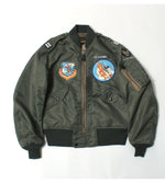 Load image into Gallery viewer, Buzz Rickson&#39;s Lot,BR15318 Type L-2B SKYLINE CLOTHING CORPORATION 2nd BOMB.SQ.
