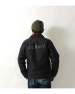 Load image into Gallery viewer, Buzz Rickson&#39;s Lot,BR15340 Type N-1 Navy &quot;NAVY DEPARTMENT DEMOTEX-ED&quot;
