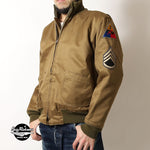 画像をギャラリービューアに読み込む, BUZZ RICKSON BR15751 Type Tankers Patch Pocket "Buzz Rickson Co. 2nd Armor Division" Tankers Jacket (Early Model)
