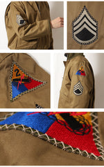 画像をギャラリービューアに読み込む, BUZZ RICKSON BR15751 Type Tankers Patch Pocket "Buzz Rickson Co. 2nd Armor Division" Tankers Jacket (Early Model)
