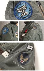 Load image into Gallery viewer, BUZZ RICKSON'S BR15994 Type MA-1 ALBERT TURNER &amp; CO., INC. “96th BOMB.SQ.” MA-1 Early Model Authentic Replica by Albert Turner &amp; Co.

