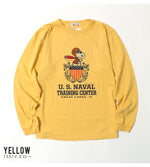 Load image into Gallery viewer, Buzz Rickson&#39;s Lot,BR69276 Long Sleeve T-Shirt &quot;U.S.NAVAL TRAINING CENTER&quot;
