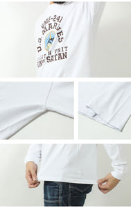 BUZZ RICKSON'S BR69627  L/S T-SHIRT "VMF-241 SONS OF SATAN"