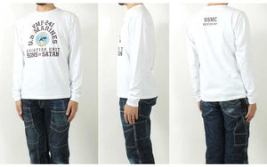 BUZZ RICKSON'S BR69627  L/S T-SHIRT "VMF-241 SONS OF SATAN"