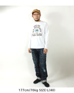 Load image into Gallery viewer, BUZZ RICKSON&#39;S BR69627  L/S T-SHIRT &quot;VMF-241 SONS OF SATAN&quot;
