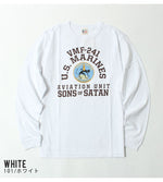 Load image into Gallery viewer, BUZZ RICKSON&#39;S BR69627  L/S T-SHIRT &quot;VMF-241 SONS OF SATAN&quot;
