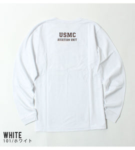 BUZZ RICKSON'S BR69627  L/S T-SHIRT "VMF-241 SONS OF SATAN"