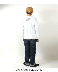 BUZZ RICKSON'S BR69627  L/S T-SHIRT "VMF-241 SONS OF SATAN"