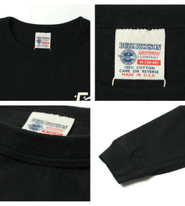 BUZZ RICKSON'S BR69628  L/S T-SHIRT "13th BOMB.SQ. THE GRIM PEAPERS"