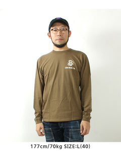 BUZZ RICKSON'S BR69628  L/S T-SHIRT "13th BOMB.SQ. THE GRIM PEAPERS"