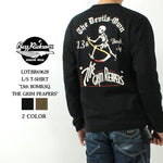 Load image into Gallery viewer, BUZZ RICKSON&#39;S BR69628  L/S T-SHIRT &quot;13th BOMB.SQ. THE GRIM PEAPERS&quot;
