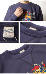 画像をギャラリービューアに読み込む, BUZZ RICKSON'S BR69632  SET-IN CREW NECK SWEAT SHIRTS "AIRMENS MOSQUITO CLUB"
