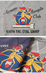 画像をギャラリービューアに読み込む, BUZZ RICKSON'S BR69632  SET-IN CREW NECK SWEAT SHIRTS "AIRMENS MOSQUITO CLUB"
