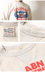 画像をギャラリービューアに読み込む, BUZZ RICKSON'S BR69633  SET-IN CREW NECK SWEAT SHIRTS "82nd AIRBORNE DIVISION"
