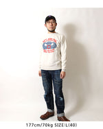画像をギャラリービューアに読み込む, BUZZ RICKSON'S BR69633  SET-IN CREW NECK SWEAT SHIRTS "82nd AIRBORNE DIVISION"
