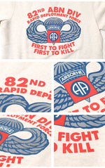 画像をギャラリービューアに読み込む, BUZZ RICKSON'S BR69633  SET-IN CREW NECK SWEAT SHIRTS "82nd AIRBORNE DIVISION"
