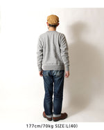 画像をギャラリービューアに読み込む, BUZZ RICKSON'S BR69634 SET-IN CREW NECK SWEAT SHIRTS "530th FTR-BOMB FLYING TIGERS"

