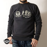 画像をギャラリービューアに読み込む, BUZZ RICKSON'S BR69693  SET-IN CREW NECK SWEAT SHIRTS "5th BOMB. GROUP BOMBER BARONS"
