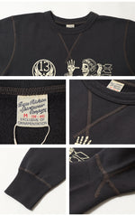 画像をギャラリービューアに読み込む, BUZZ RICKSON'S BR69693  SET-IN CREW NECK SWEAT SHIRTS "5th BOMB. GROUP BOMBER BARONS"
