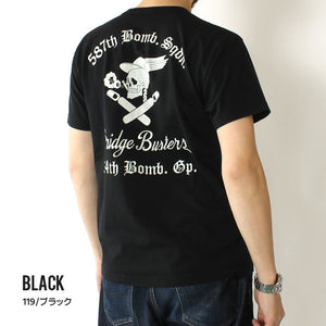 Buzz Rickson's S/S T-Shirt "587th BOMB.SQ." BR79125