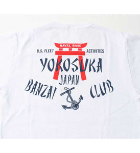 Buzz Rickson's S/S T-Shirt "YOKOSUKA BANZAI CLUB" BR79132