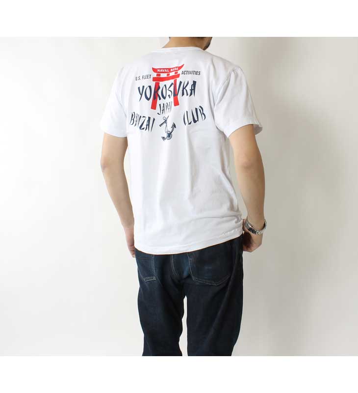 Buzz Rickson's S/S T-Shirt "YOKOSUKA BANZAI CLUB" BR79132
