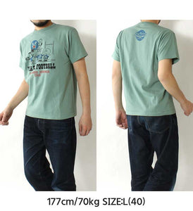 Buzz Rickson's S/S T-Shirt "USAFA FOOTBALL" BR79136