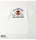 画像をギャラリービューアに読み込む, Buzz Rickson&#39;s Lot,79372 SLUB YARN T-SHIRT &quot;487th BOMB. SQ&quot;
