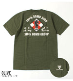 画像をギャラリービューアに読み込む, Buzz Rickson&#39;s Lot,79372 SLUB YARN T-SHIRT &quot;487th BOMB. SQ&quot;
