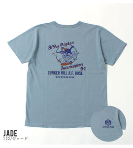 Buzz Rickson's BR79408 S/S T-SHIRT "319th FTR.INTCP.SQ."