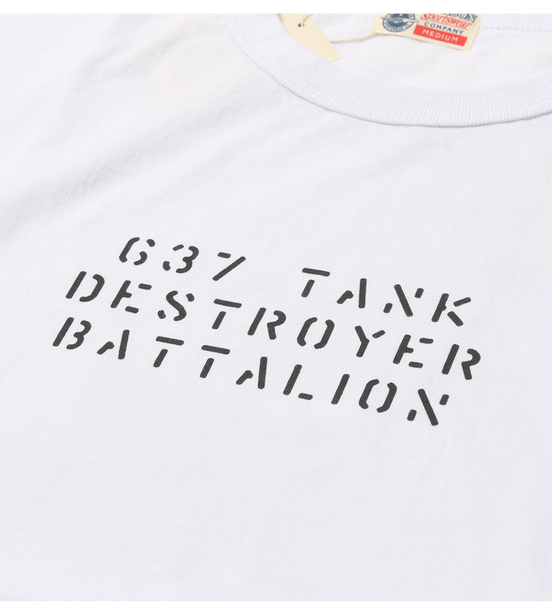 Buzz Rickson's BR79436 S/S T-Shirt "637th Tank Destroyer Battalion"