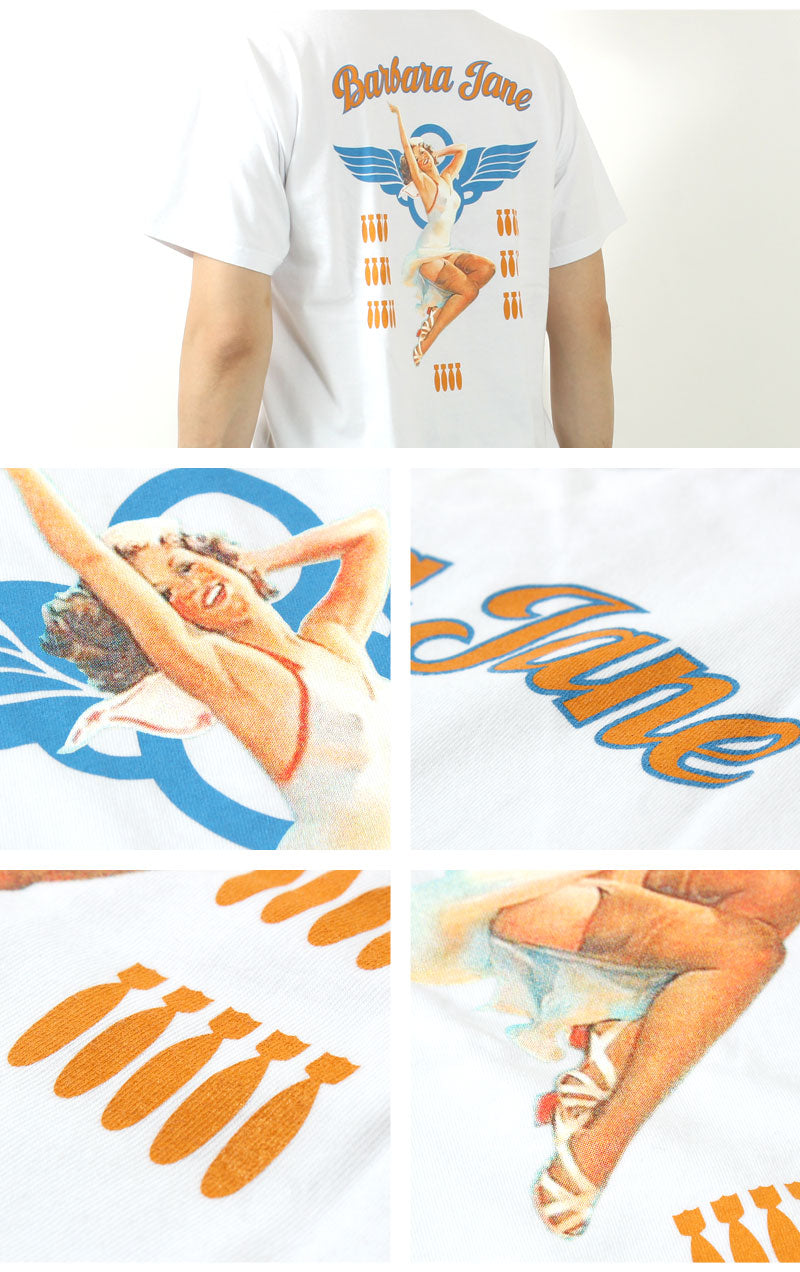 BUZZ RICKSON'S BR79625  S/S T-SHIRT "BARBARA JANE"
