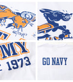 Load image into Gallery viewer, Buzz Rickson's Lot,BR79702 S/S T-Shirt "BEAT ARMY GO NAVY"
