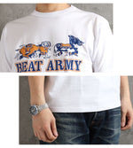 Load image into Gallery viewer, Buzz Rickson's Lot,BR79702 S/S T-Shirt "BEAT ARMY GO NAVY"
