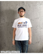 Load image into Gallery viewer, Buzz Rickson's Lot,BR79702 S/S T-Shirt "BEAT ARMY GO NAVY"
