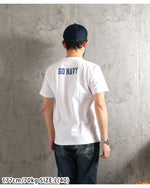 Load image into Gallery viewer, Buzz Rickson's Lot,BR79702 S/S T-Shirt "BEAT ARMY GO NAVY"
