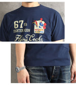 Load image into Gallery viewer, Buzz Rickson's Lot,BR79704 S/S T-Shirt "67th FIGHTER SQ."
