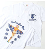 Load image into Gallery viewer, Buzz Rickson's Lot,BR79708 S/S T-SHIRT "MADAM SHOO SHOO"
