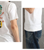 画像をギャラリービューアに読み込む, Buzz Rickson's Lot,BR79731 SLUB YARN S/S T-SHIRT "527th BOMB.SQ."
