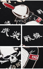 画像をギャラリービューアに読み込む, Crows x Worst  CRLT-2501 Crows x Worst Embroidered Jersey Long T-Shirt
