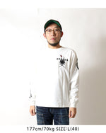 画像をギャラリービューアに読み込む, Crows x Worst  CRLT-2501 Crows x Worst Embroidered Jersey Long T-Shirt
